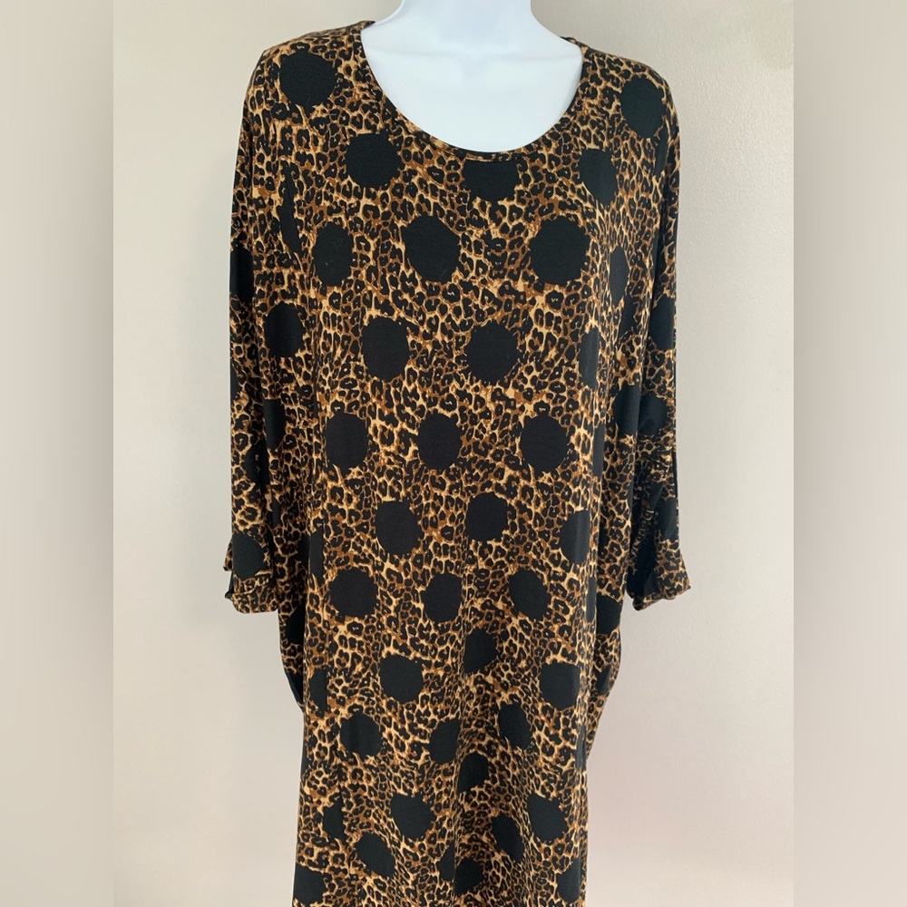 Masai Leopard Print Tunic/Dress